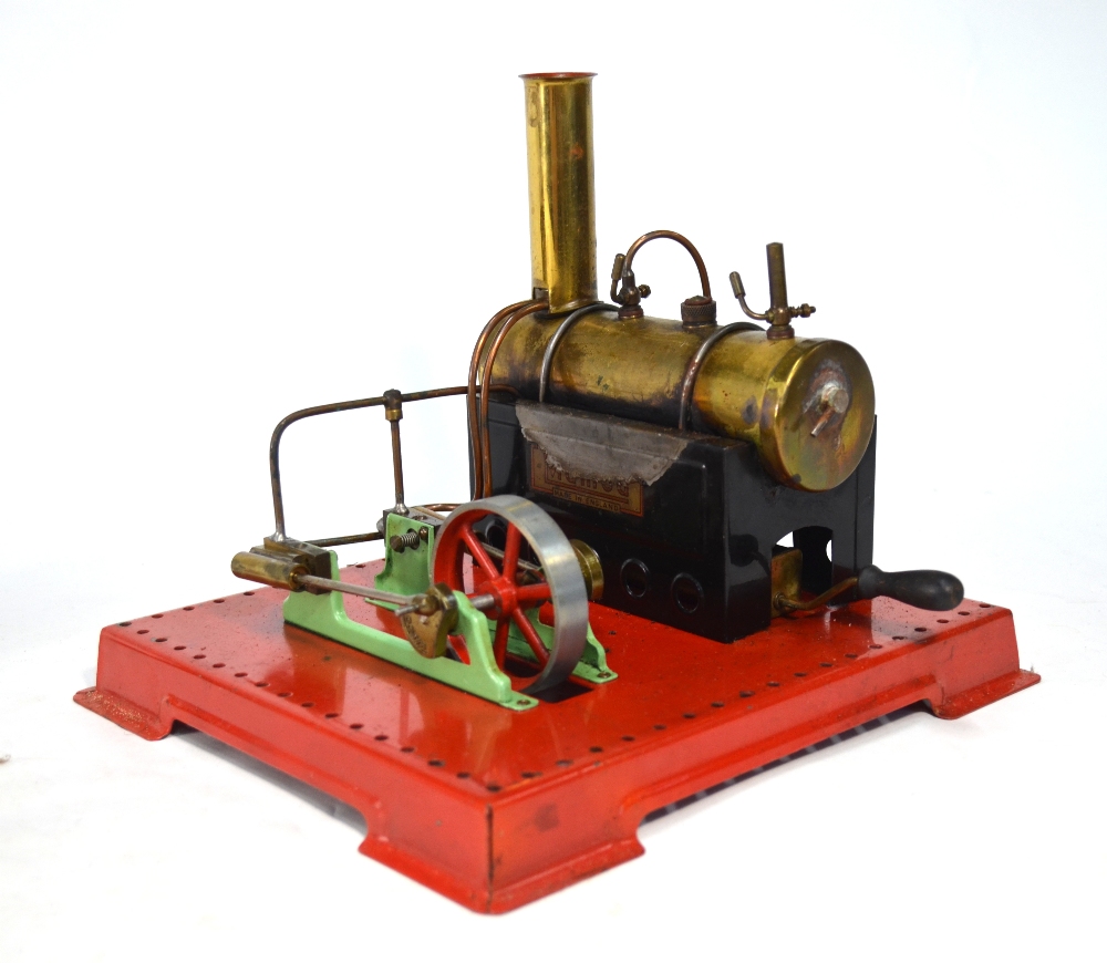 A boxed Mamod SE3 Twin Cylinder Superheated Static Steam Engine, - Image 4 of 9