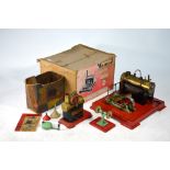 A boxed Mamod SE3 Twin Cylinder Superheated Static Steam Engine,