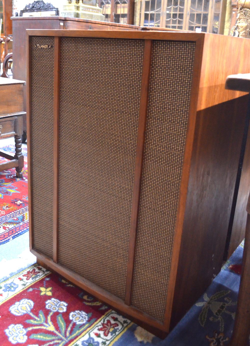 A rare pair of vintage teak cased Tannoy 'Belvedere' Supreme, - Image 2 of 5