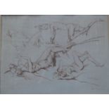 After William Russell Flint - Print of various female nude studies, signed lower right,
