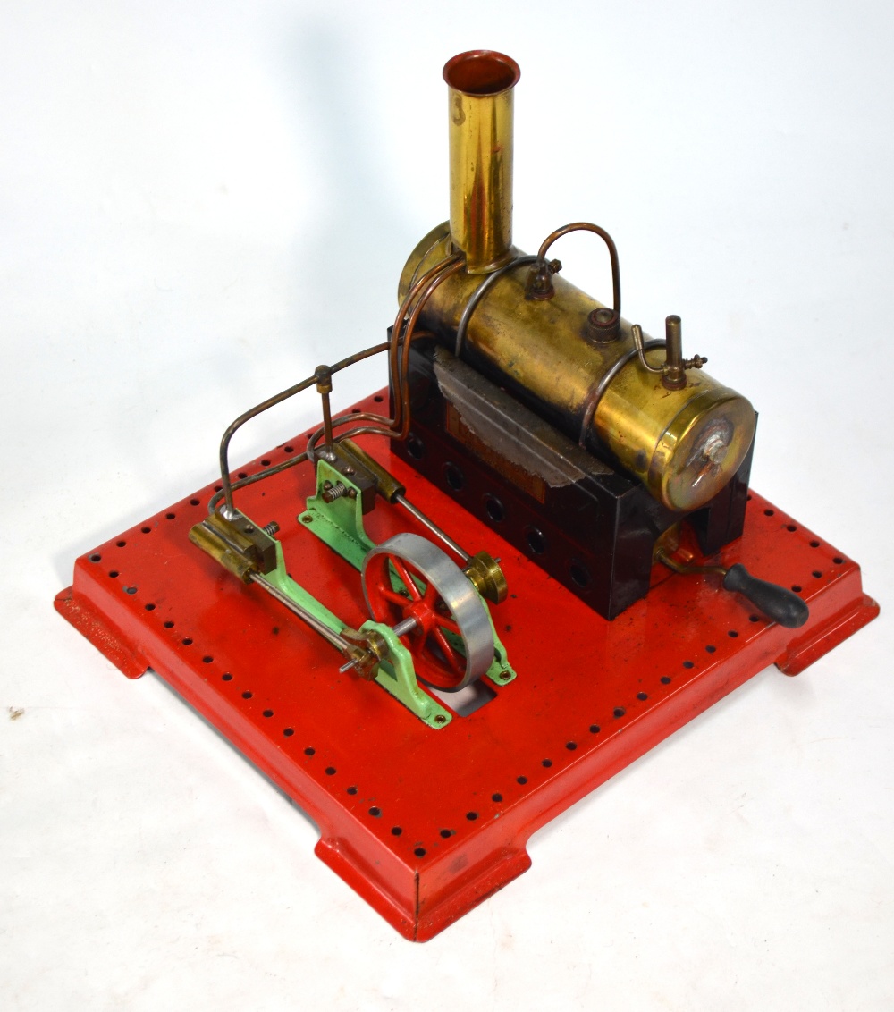 A boxed Mamod SE3 Twin Cylinder Superheated Static Steam Engine, - Image 5 of 9