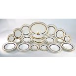 Royal Doulton Fine Bone China 'Harlow' dinner service comprising: six 27 cm plates;