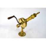 'The Original Eclipse' 19th century English brass bar corkscrew, No.