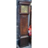 John Eagle, London, an 18th century 8-day oak longcase clock,