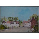 William Henry Ford - No 300 - Country cottage near Aldeburgh, Suffolk, pastel,