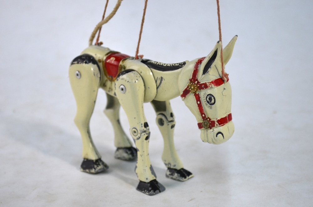 An original 'Moko' Muffin the Mule Junior die-cast metal puppet (box worn), - Image 4 of 7