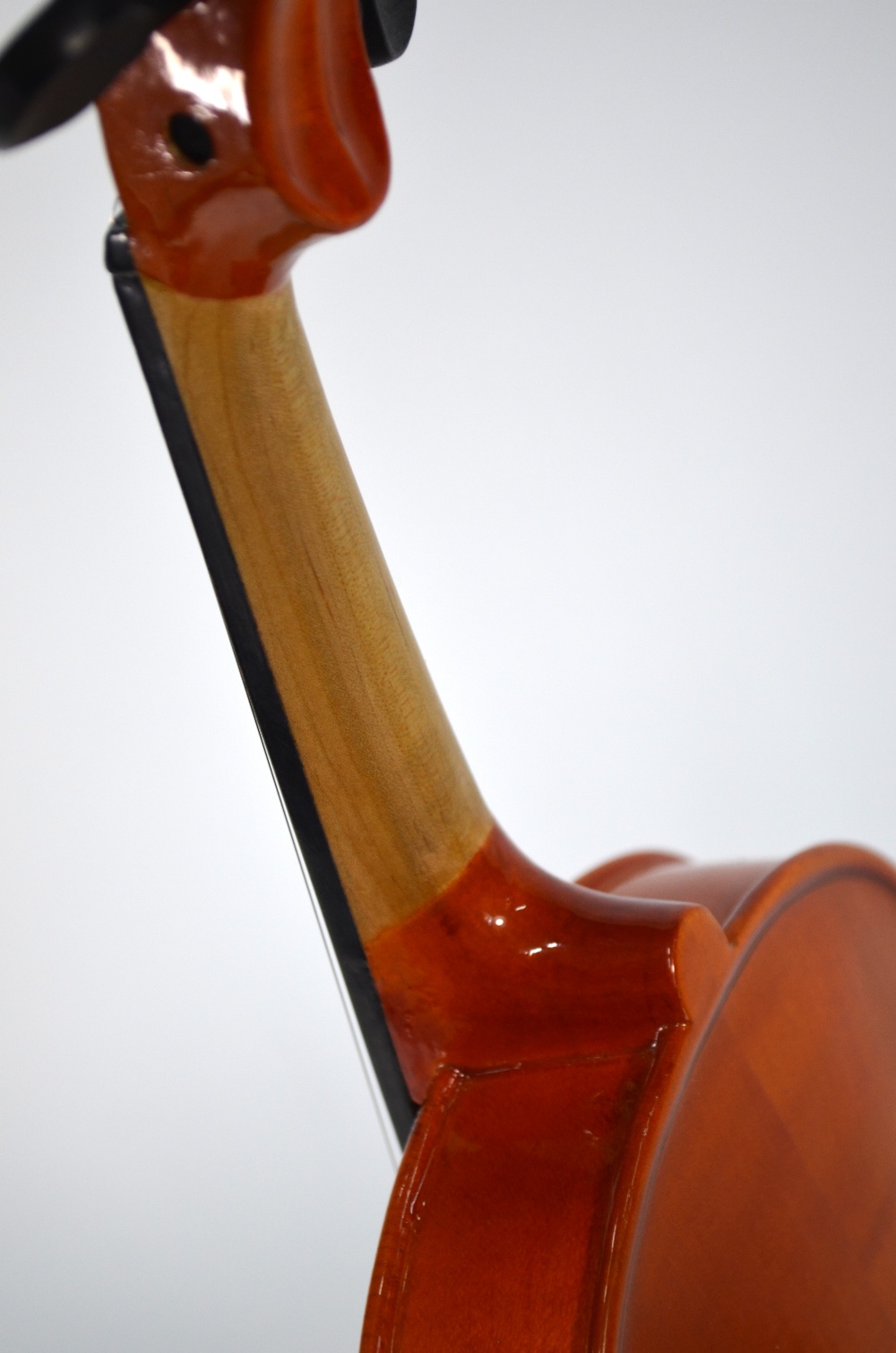A child's cased Yamaha violin with 31 cm two-piece flame back, - Image 5 of 5