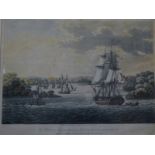 A set of six aquatints from a larger set of fifteen pub 1825 by Kingsbury & Co, London,