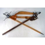 Two Armour Class re-enactment swords (English Civil War period),