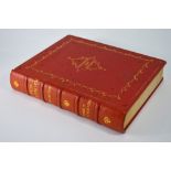 Cervantes & Dore, Gustave, Don Quixote, Cassell & Company, London, gilt tooled leather,