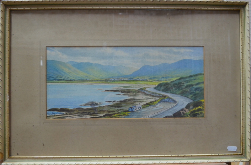 G Farrell - 'Red Bay, Co Antrim', waterc - Image 2 of 5