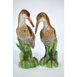 A pair of 19th century Berlin porcelain