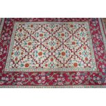 A Turkish Lal carpet, the camel ground w