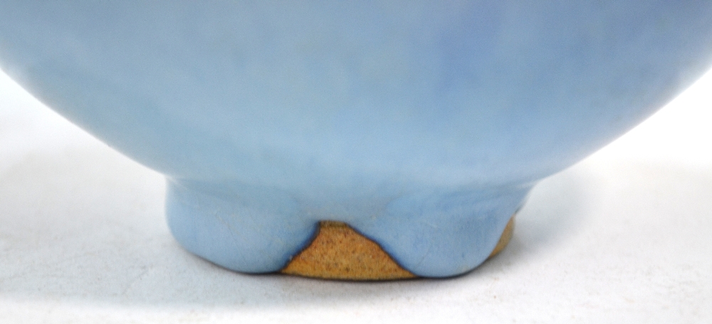 A Chinese Junyao bowl with thick and even, slightly mottled, turquoise glaze, - Image 7 of 9