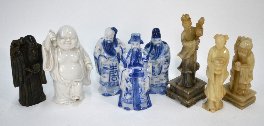 Seven Deities from the Chinese Pantheon of Observance,