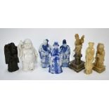 Seven Deities from the Chinese Pantheon of Observance,
