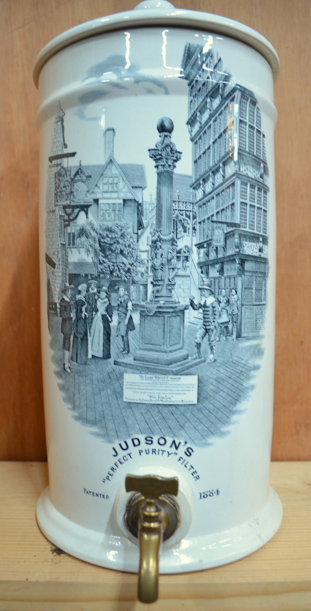 Judson's 'Perfect Purity' water filter, patented 1884, - Image 2 of 4