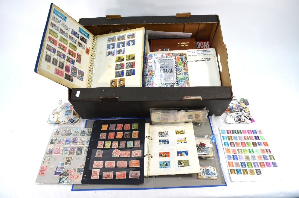 A collection of Victorian and later British, Empire, Commonwealth and Foreign postage stamps,