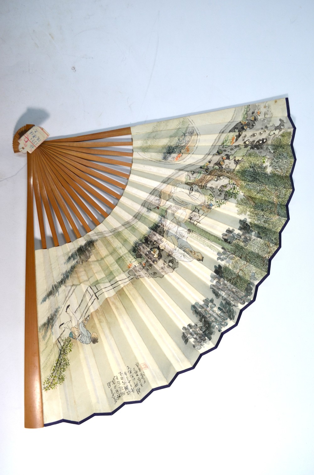 A Collection of Eight Chinese fans, - Image 13 of 20