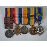 The medals of Lieut-Colonel Roland Charles Greenwood, The Highland Light Infantry,