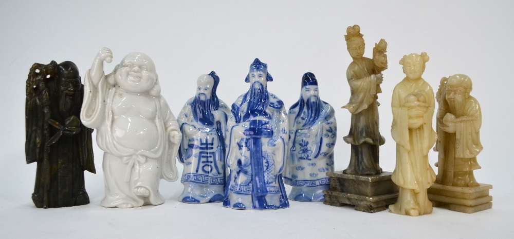 Seven Deities from the Chinese Pantheon of Observance, - Image 2 of 13