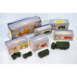 Boxed Dinky models - 651 Centurion Tank, 661 Recovery Tractor, 955 Fire Engine,