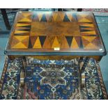 A Victorian specimen timber top centre table,
