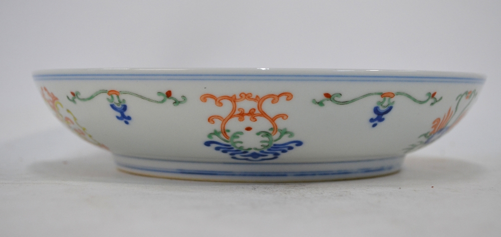 A Chinese Doucai dish, - Image 4 of 11