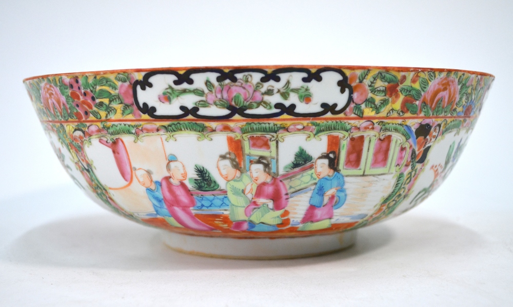 A Chinese, Canton famille rose bowl, - Image 2 of 8