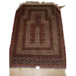 A good and old Yomut Turkmen 'Salachak' rug, circa 1900,