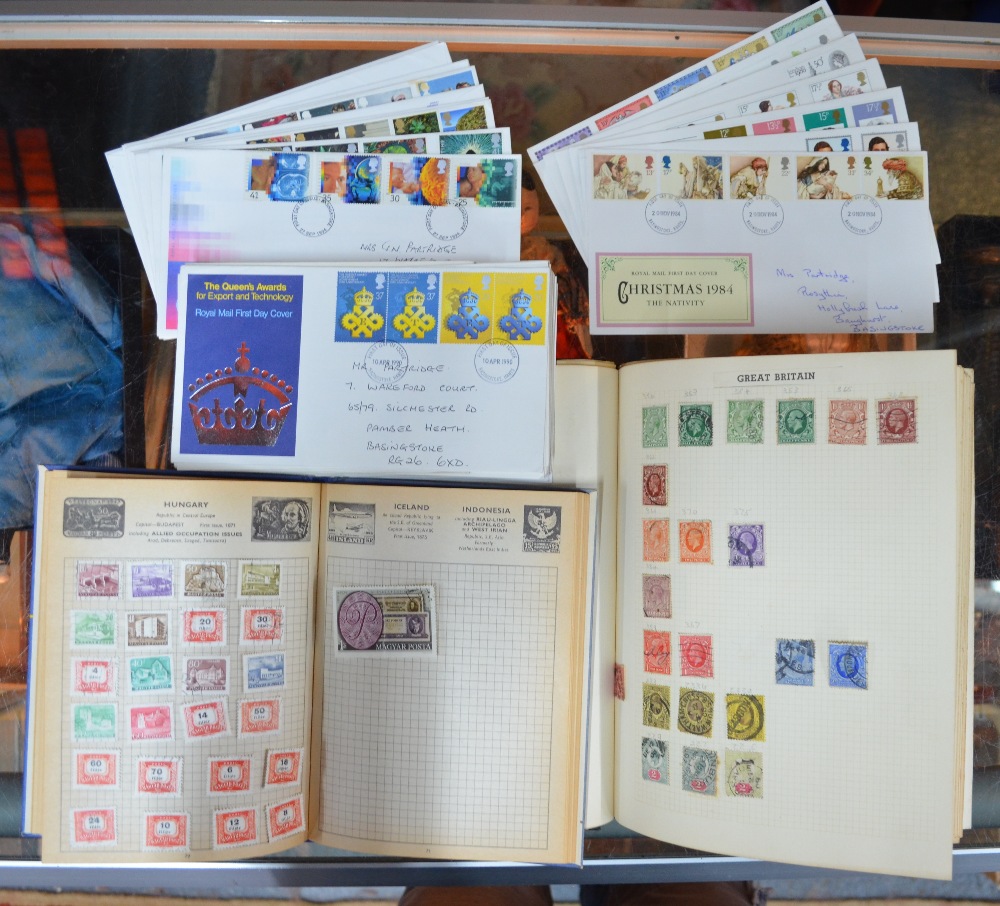 A quantity of Victorian and later British, Empire, Commonwealth and foreign postage stamps,