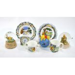 Royal Doulton Disney Winnie-the-Pooh collection - Two plates - 'The Honey Tree' and 'The Rescue' (1