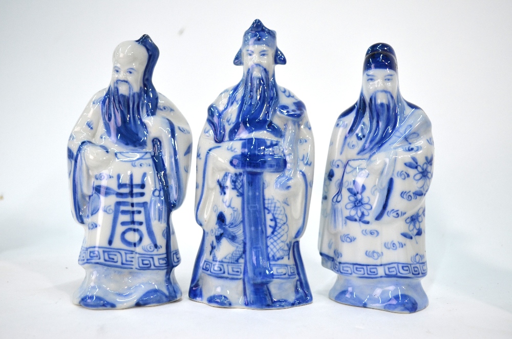 Seven Deities from the Chinese Pantheon of Observance, - Image 3 of 13