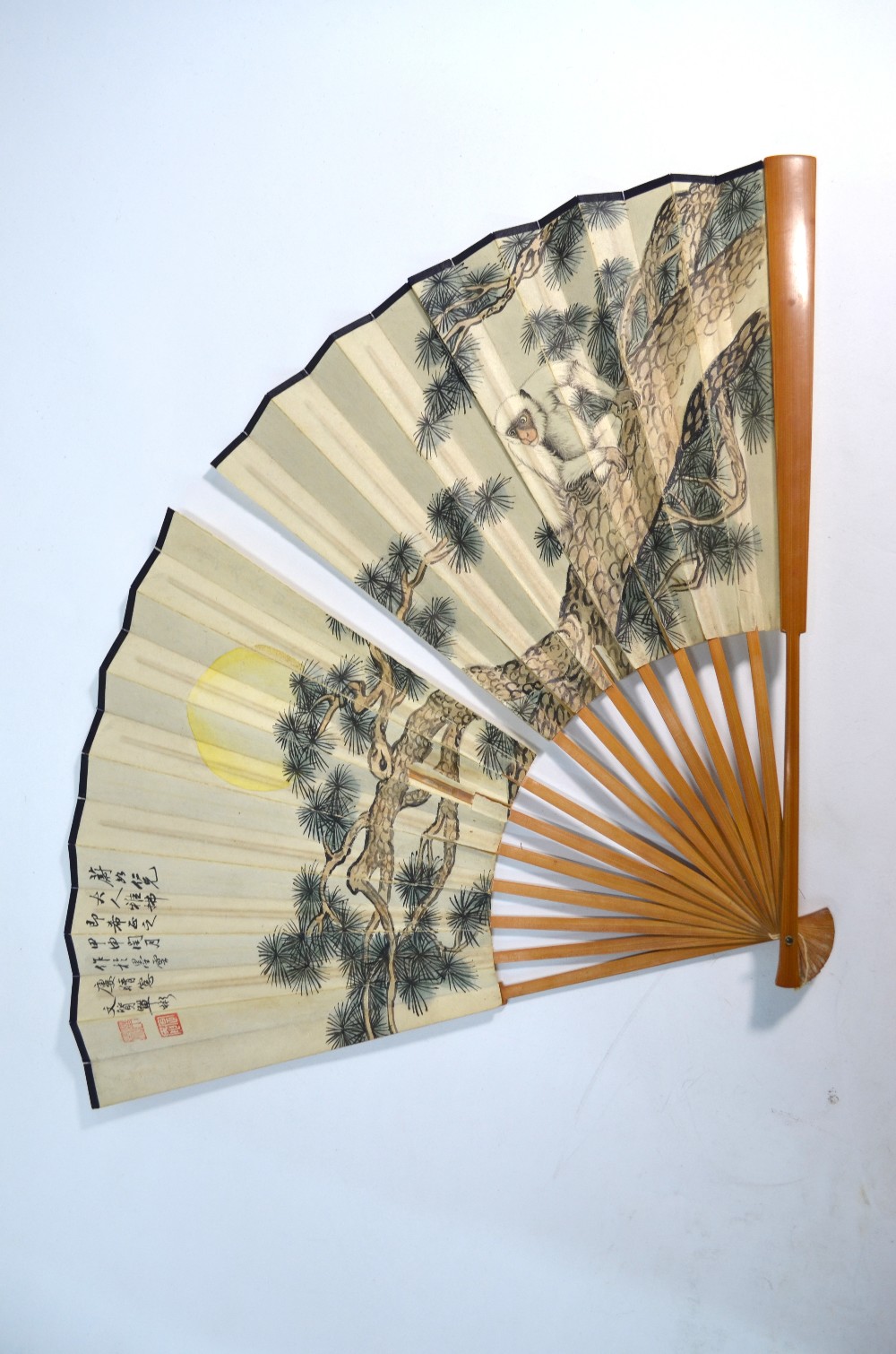 A Collection of Eight Chinese fans, - Image 11 of 20