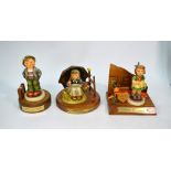 Three Goebel Hummel figures,