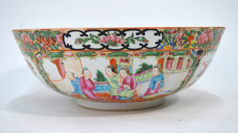 A Chinese, Canton famille rose bowl, - Image 4 of 8