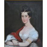 English school - Portrait of Annie Scott Brown, nee Mawn,