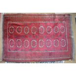 An old Esari Turkoman rug, N.