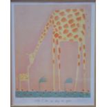 ** After Mackenzie Thorpe (b 1956) - 'Will I be as big as you', ltd ed 379/850 print,