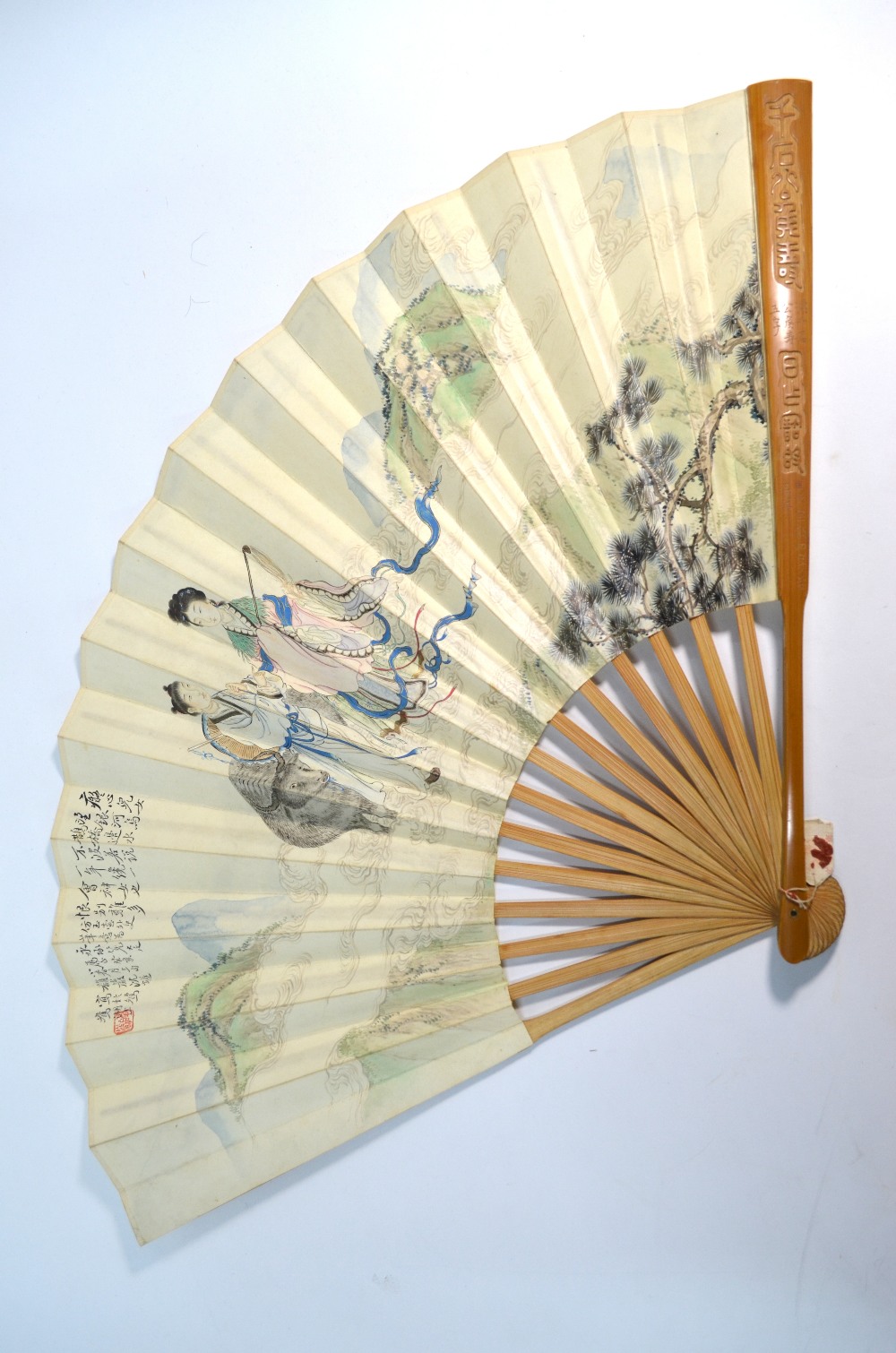 A Collection of Eight Chinese fans, - Image 17 of 20