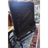 An impressive and large Japanese lacquered wood tsuitate,