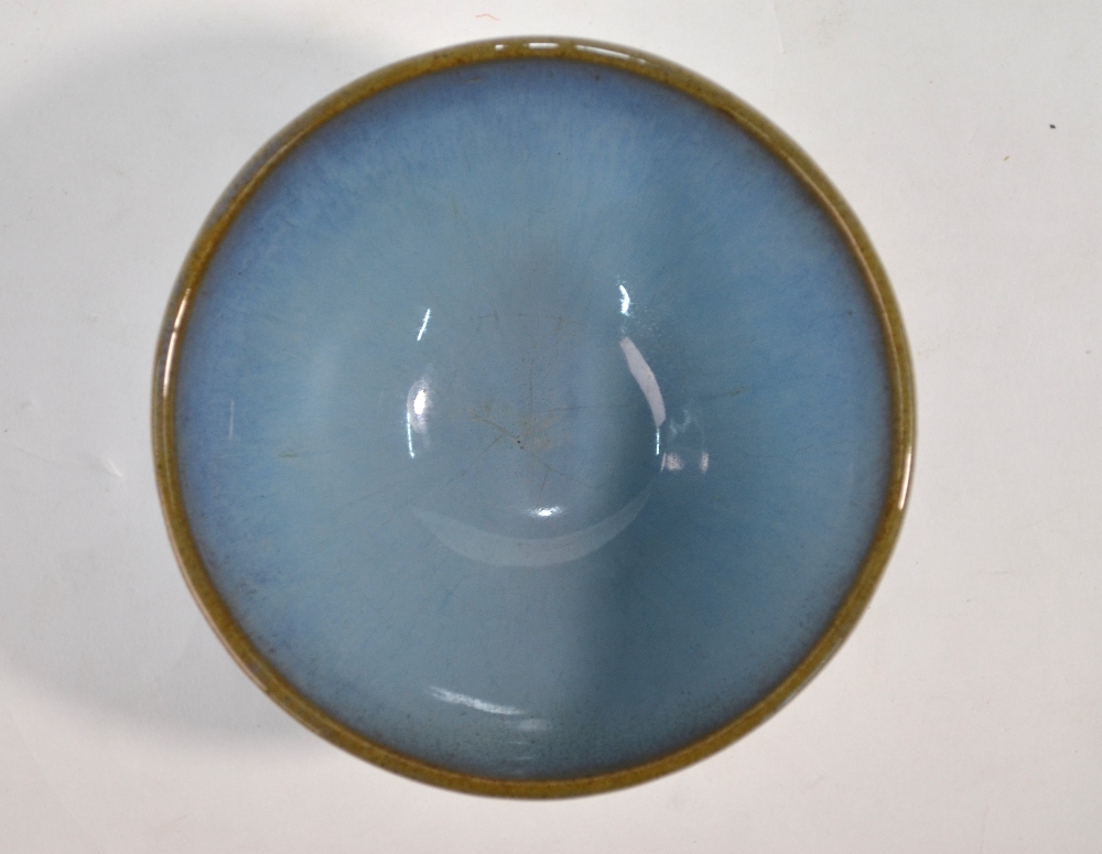 A Chinese Junyao bowl with thick and even, slightly mottled, turquoise glaze, - Image 9 of 9