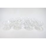 Eight Waterford Crystal 'Eileen' pattern sundae/grapefruit bowls (8)