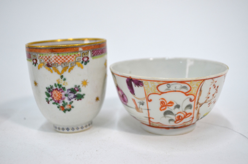 Four pieces of famille rose, Chinese Export Porcelain, - Image 2 of 8