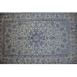 A part silk Persian Nian small carpet,