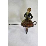 1930's Einfalt Technofix tinplate 'Scottish Dancer' (with pin)