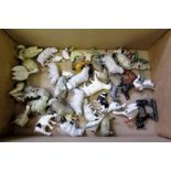 Assorted lead farm animals, Britains etc.