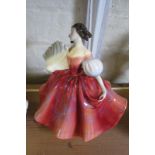 Royal Doulton 'First Waltz' figurine with sample colourway.