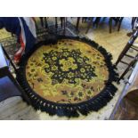 Circular Casa Pupo rug, 52" diameter.