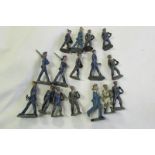 Miscellaneous lead soldiers (16)
